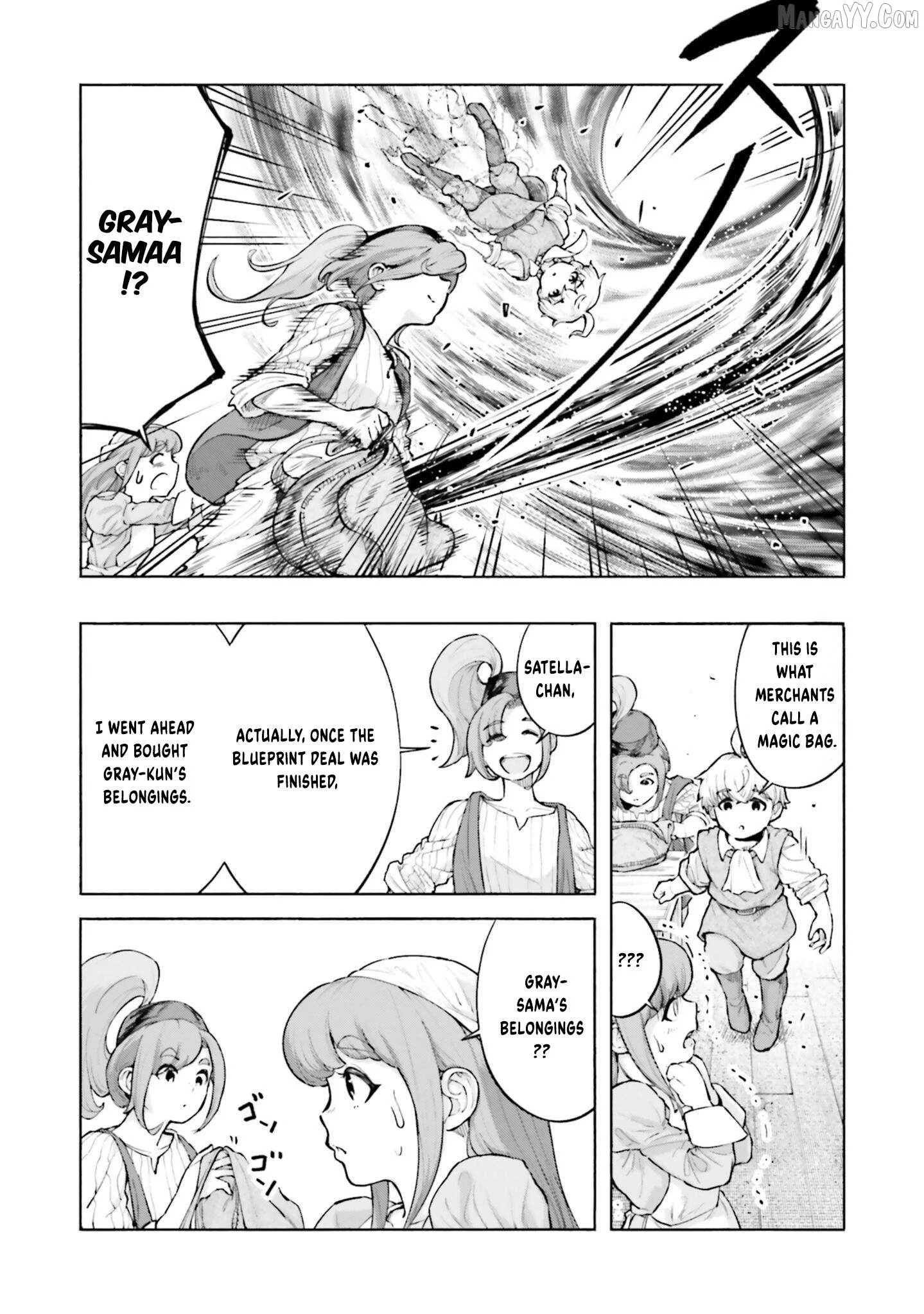 Karada wa Jidou, Nakami wa Ossan no Nariagari Bokenki - Satera mo Tsuiteikimasu! Chapter 4 page 9