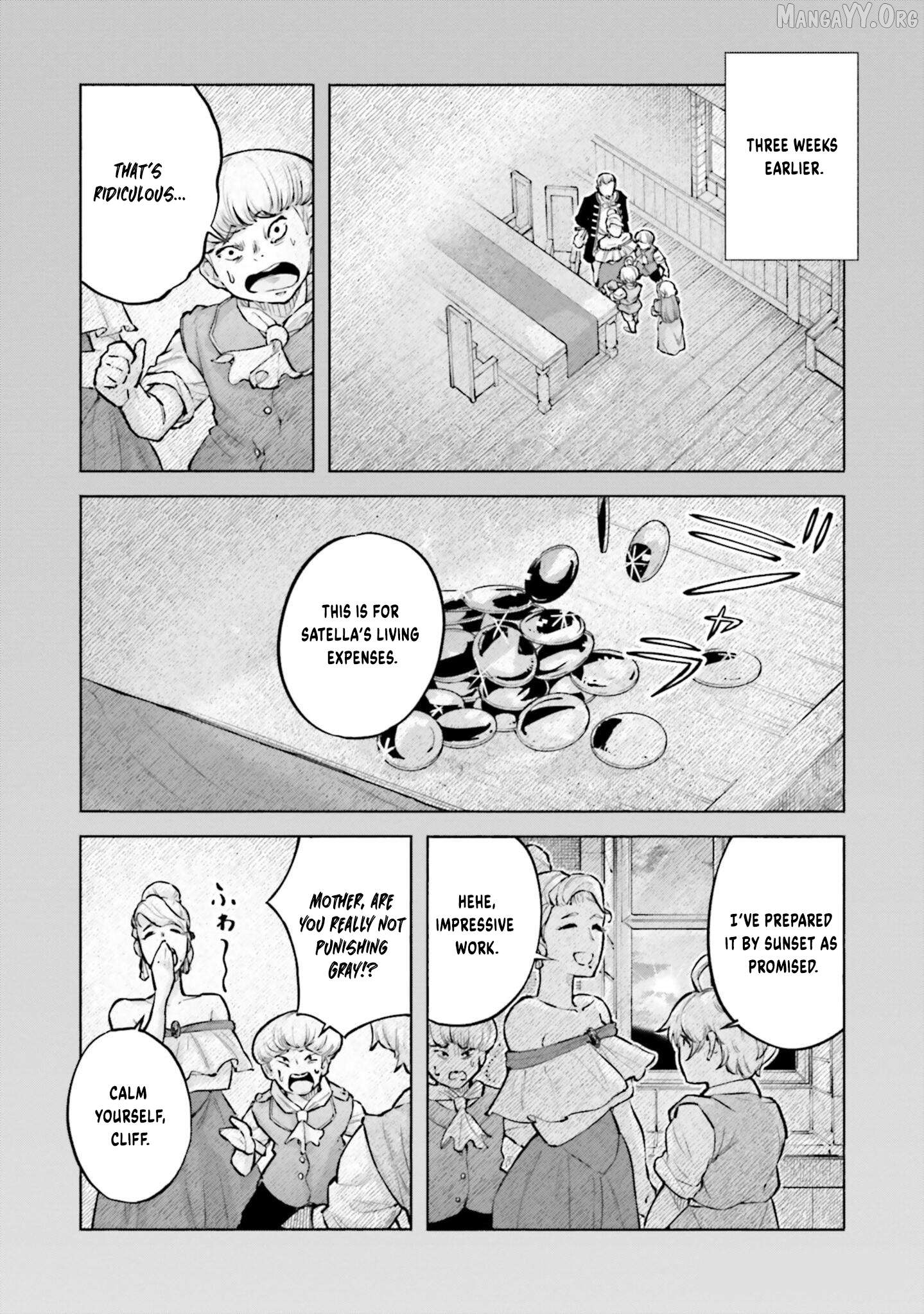 Karada wa Jidou, Nakami wa Ossan no Nariagari Bokenki - Satera mo Tsuiteikimasu! Chapter 5 page 12
