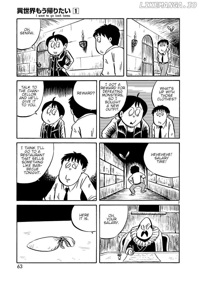 Isekai Mou Kaeritai Chapter 7 page 7