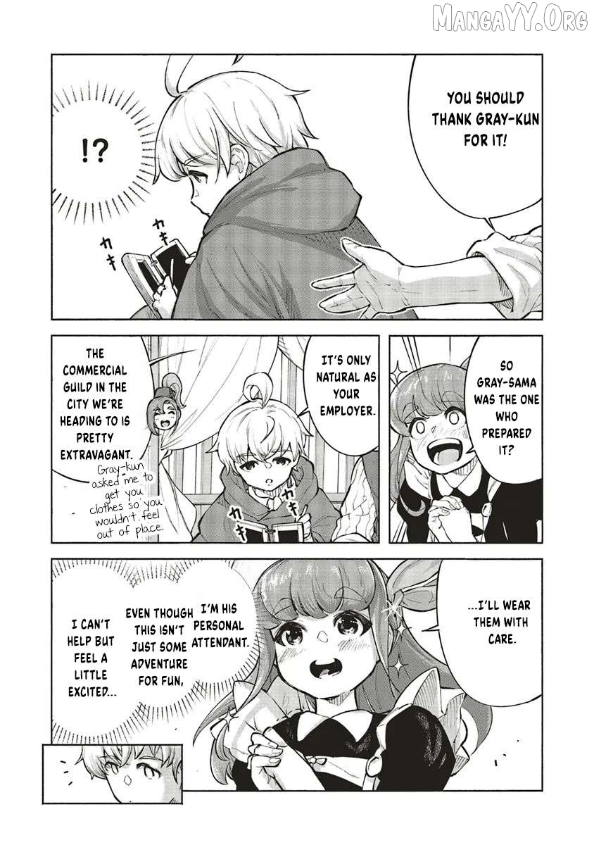 Karada wa Jidou, Nakami wa Ossan no Nariagari Bokenki - Satera mo Tsuiteikimasu! Chapter 6 page 8