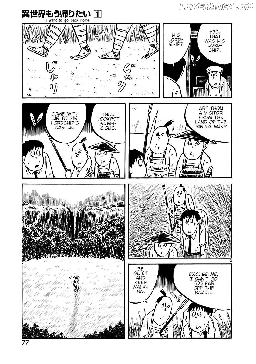 Isekai Mou Kaeritai Chapter 9 page 3
