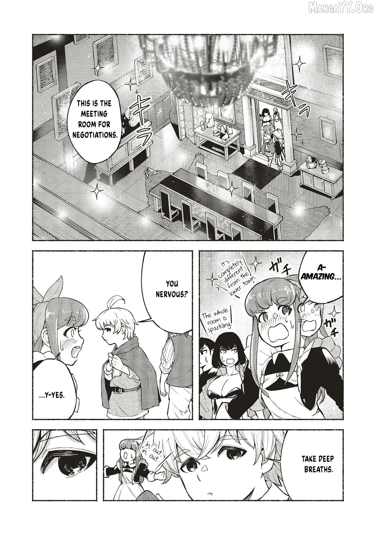 Karada wa Jidou, Nakami wa Ossan no Nariagari Bokenki - Satera mo Tsuiteikimasu! Chapter 8 page 6