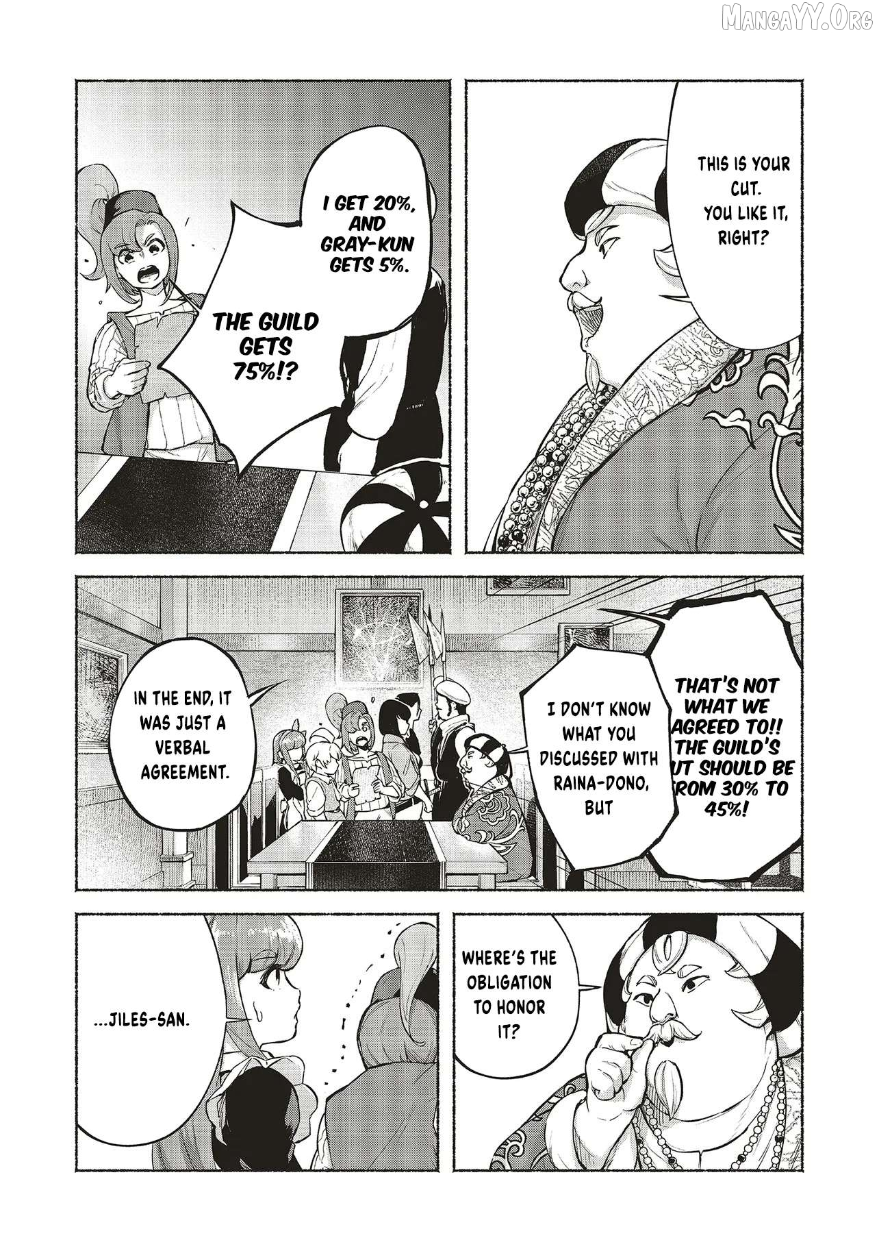 Karada wa Jidou, Nakami wa Ossan no Nariagari Bokenki - Satera mo Tsuiteikimasu! Chapter 8 page 12