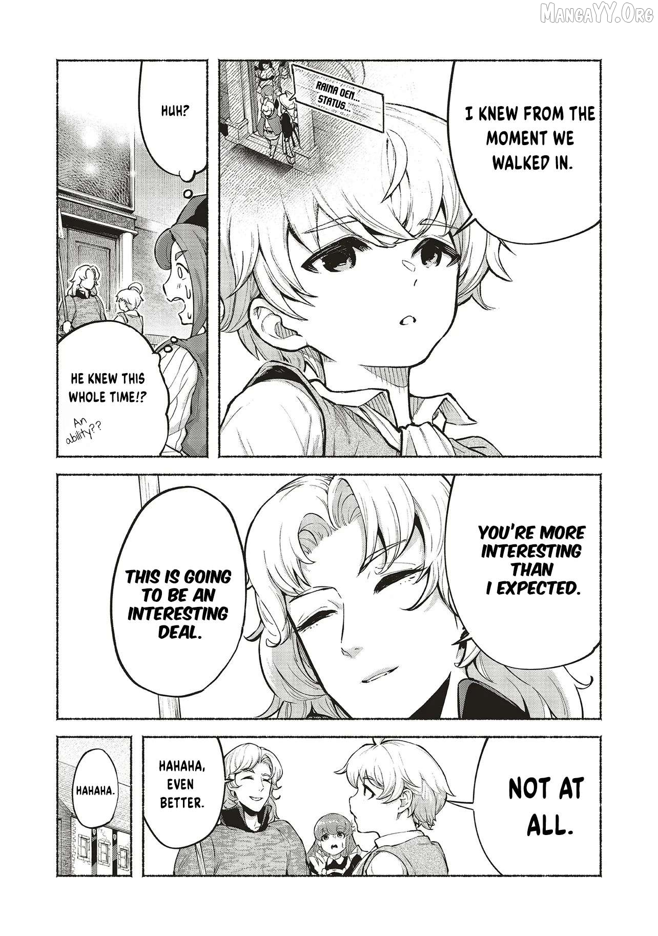 Karada wa Jidou, Nakami wa Ossan no Nariagari Bokenki - Satera mo Tsuiteikimasu! Chapter 8 page 19
