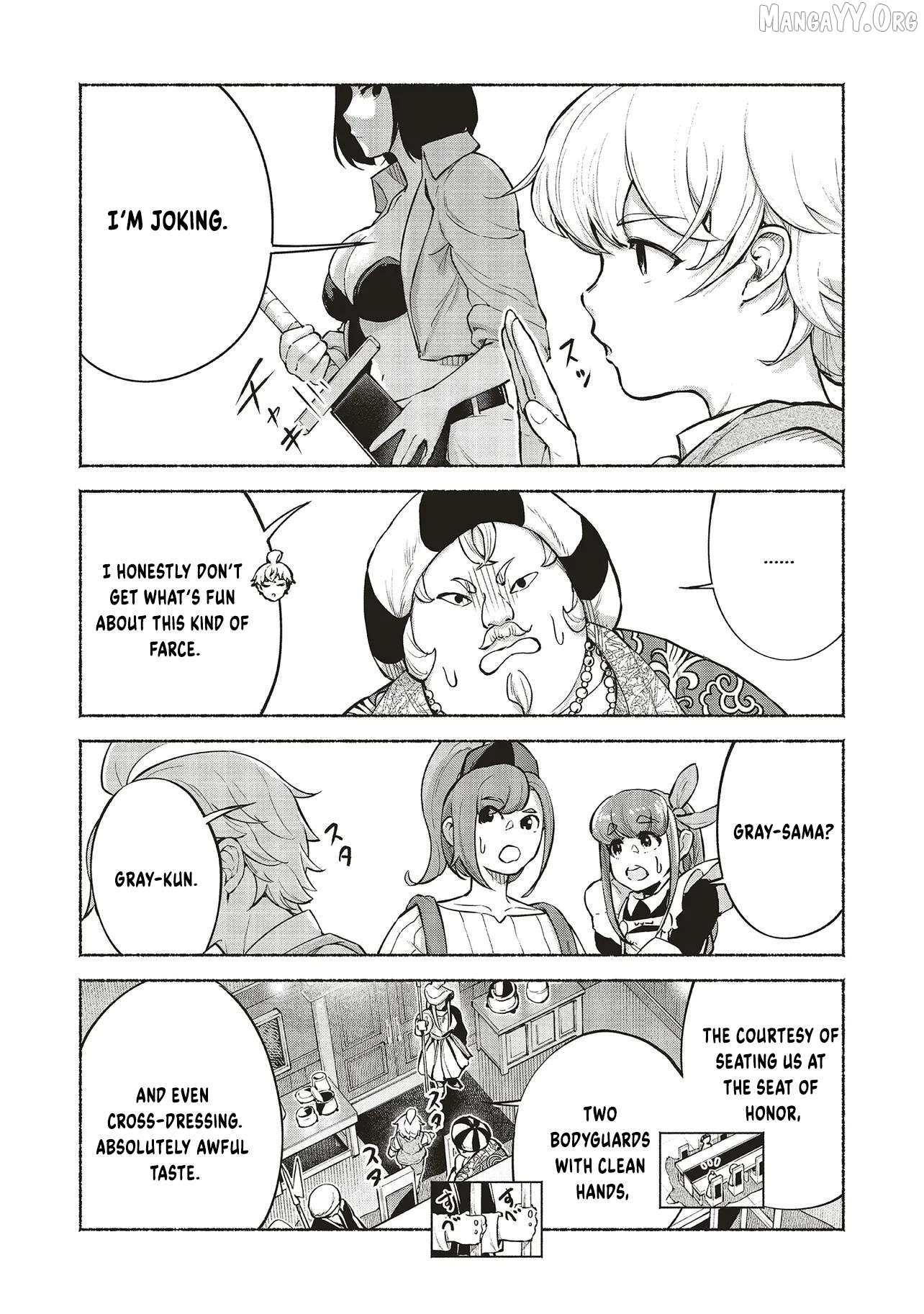 Karada wa Jidou, Nakami wa Ossan no Nariagari Bokenki - Satera mo Tsuiteikimasu! Chapter 8 page 16
