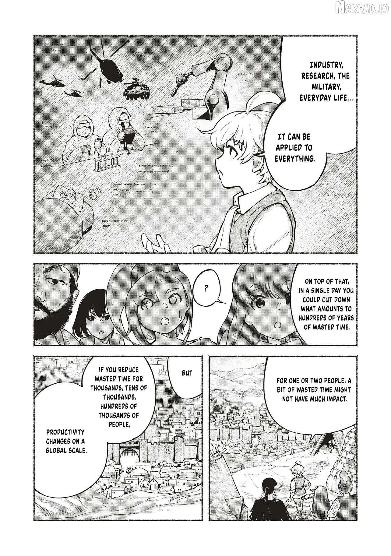 Karada wa Jidou, Nakami wa Ossan no Nariagari Bokenki - Satera mo Tsuiteikimasu! Chapter 9 page 15