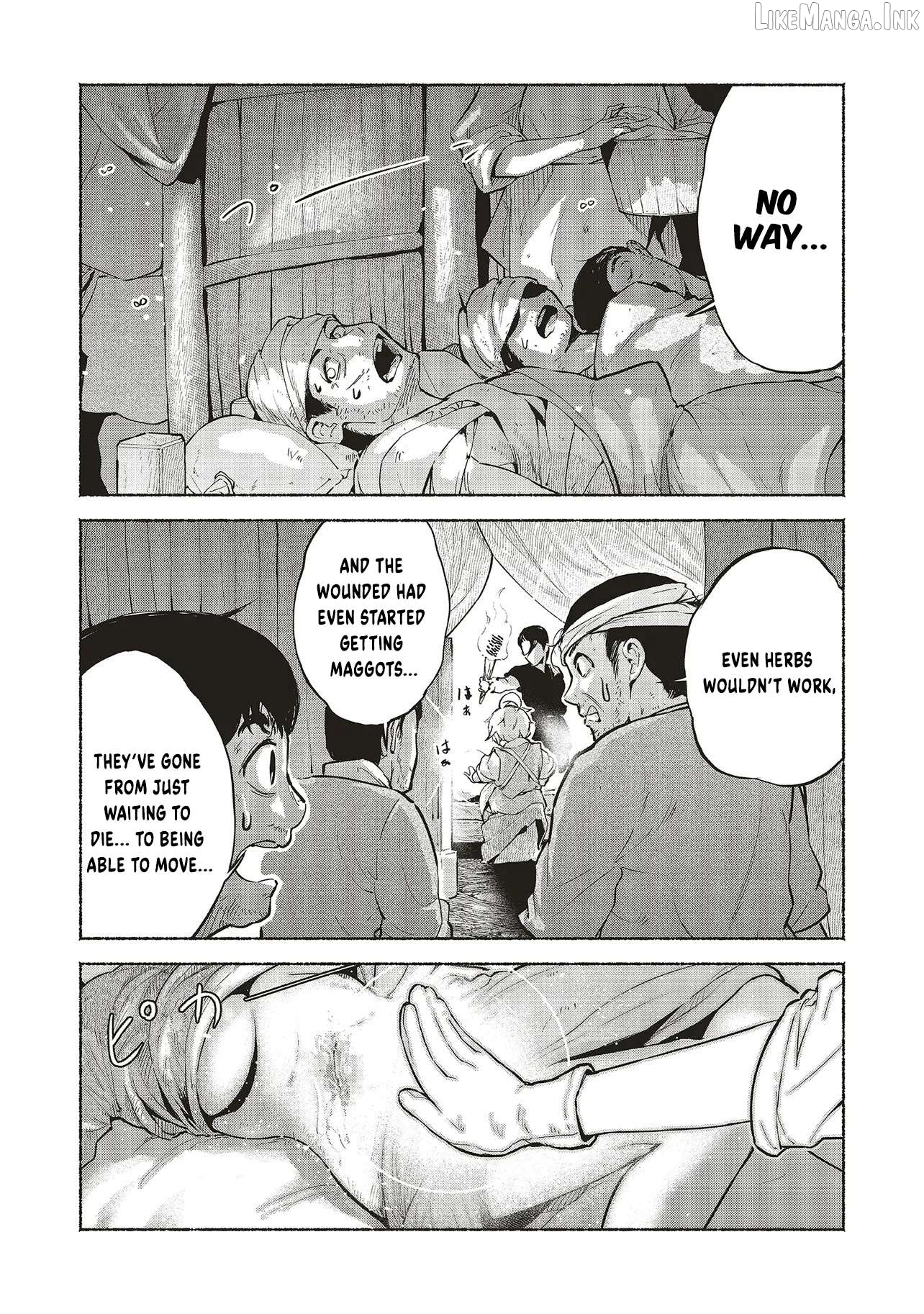 Karada wa Jidou, Nakami wa Ossan no Nariagari Bokenki - Satera mo Tsuiteikimasu! Chapter 10 page 9
