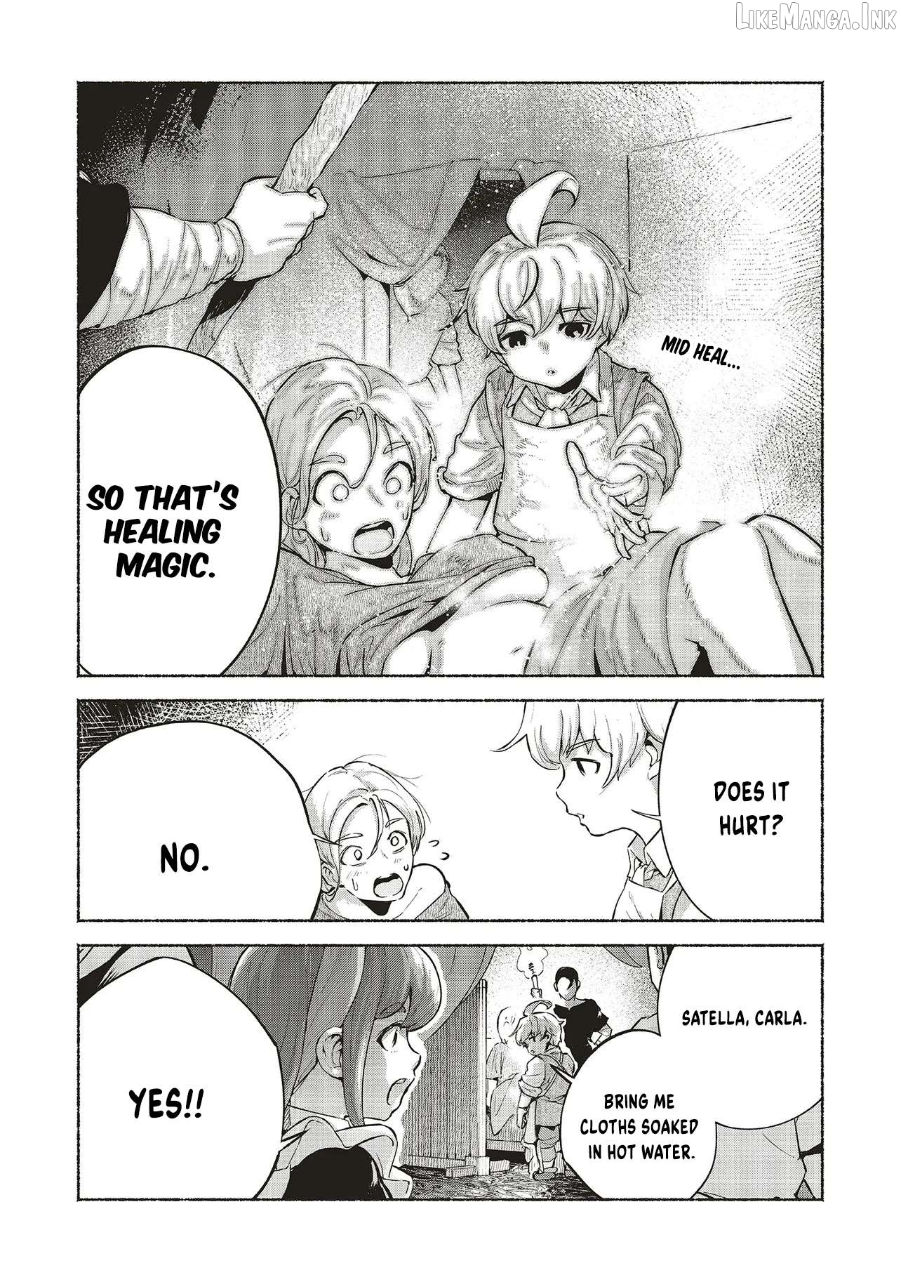 Karada wa Jidou, Nakami wa Ossan no Nariagari Bokenki - Satera mo Tsuiteikimasu! Chapter 10 page 10