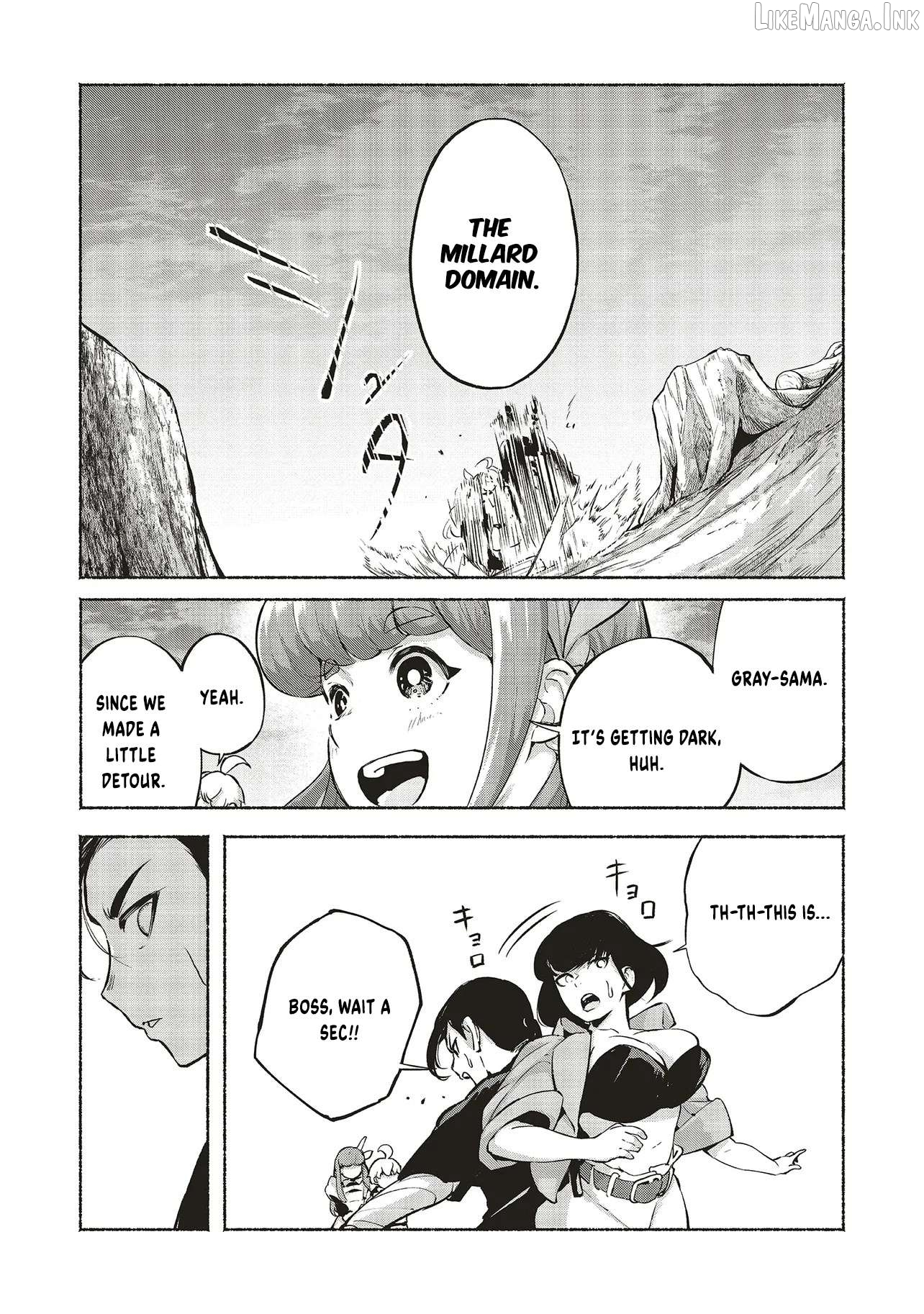 Karada wa Jidou, Nakami wa Ossan no Nariagari Bokenki - Satera mo Tsuiteikimasu! Chapter 10 page 6