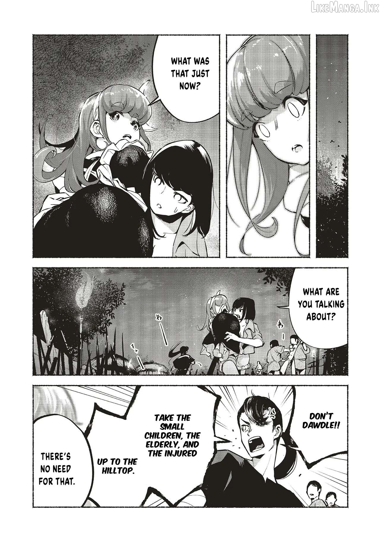 Karada wa Jidou, Nakami wa Ossan no Nariagari Bokenki - Satera mo Tsuiteikimasu! Chapter 11 page 18