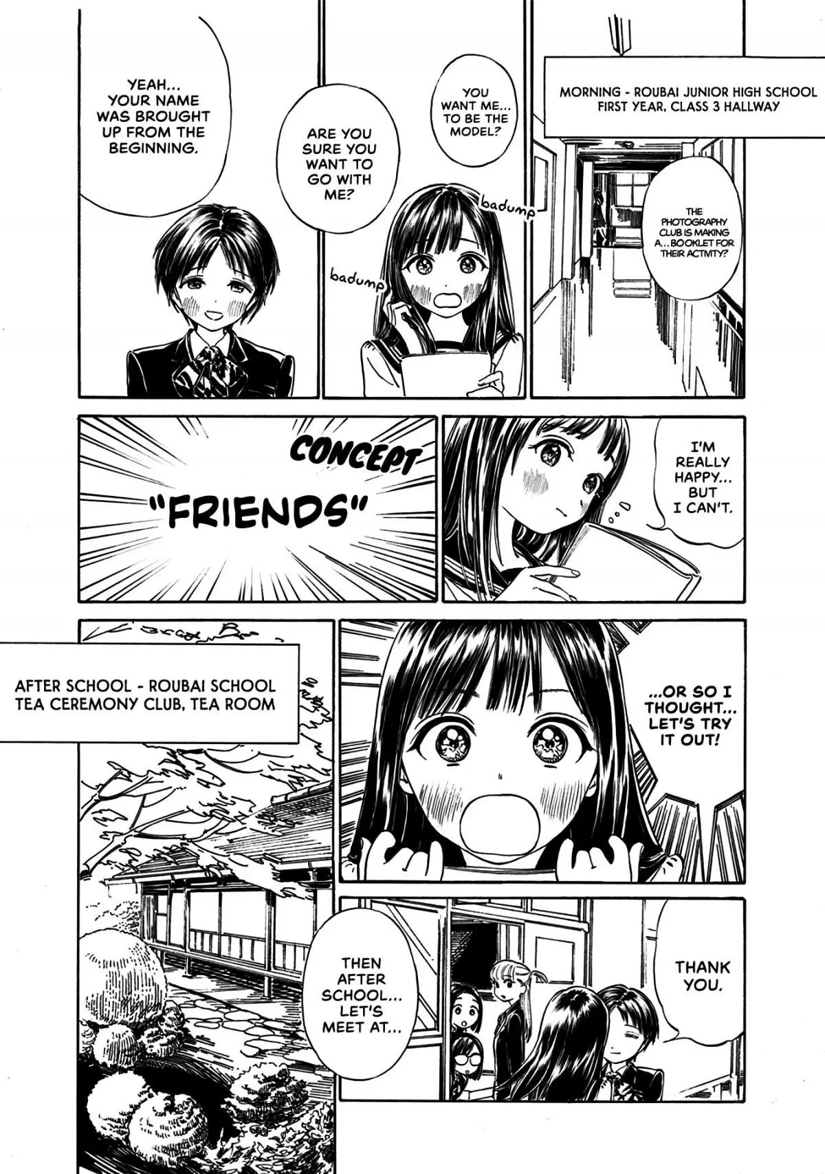 Akebi-chan's Sailor Uniform Chapter 13.1 page 3