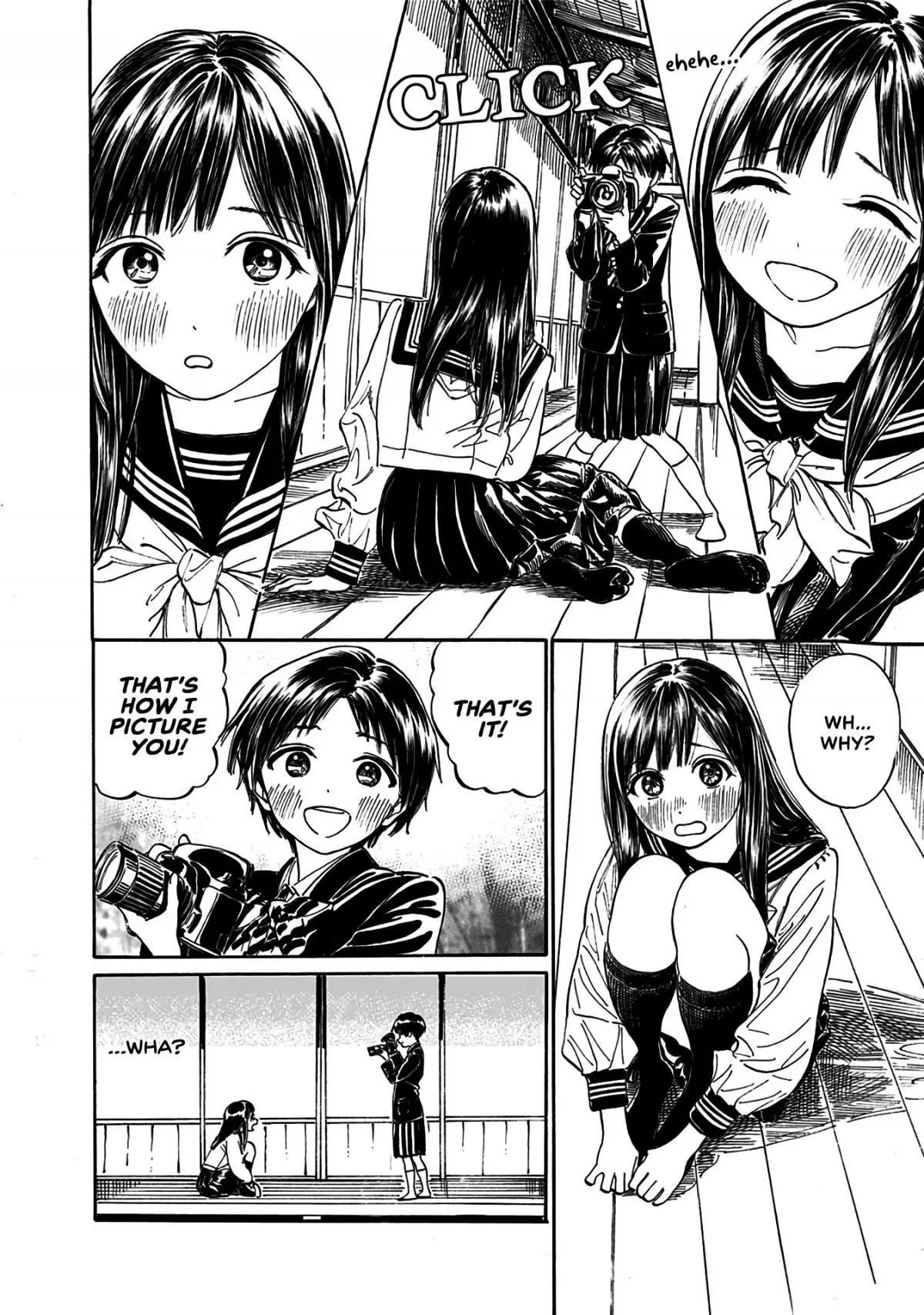 Akebi-chan's Sailor Uniform Chapter 13.1 page 8