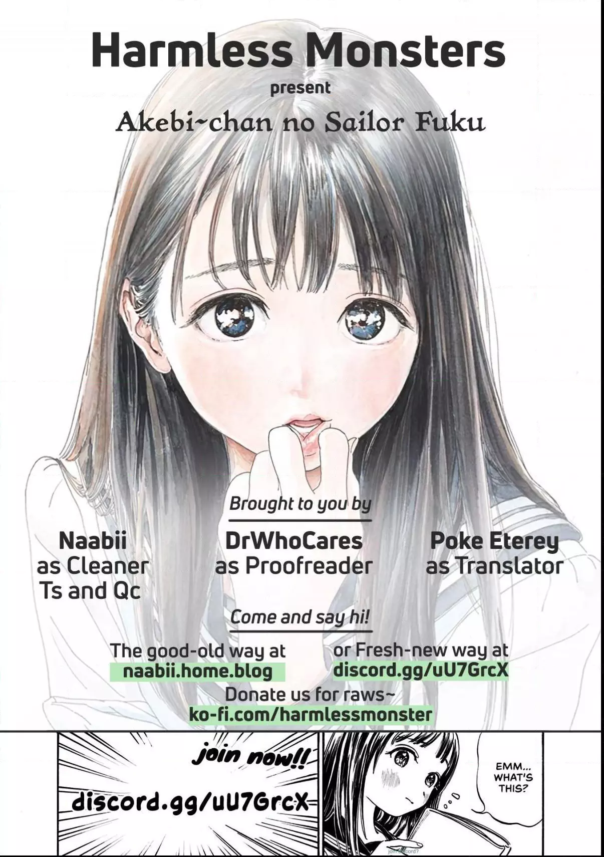 Akebi-chan's Sailor Uniform Chapter 13.1 page 15