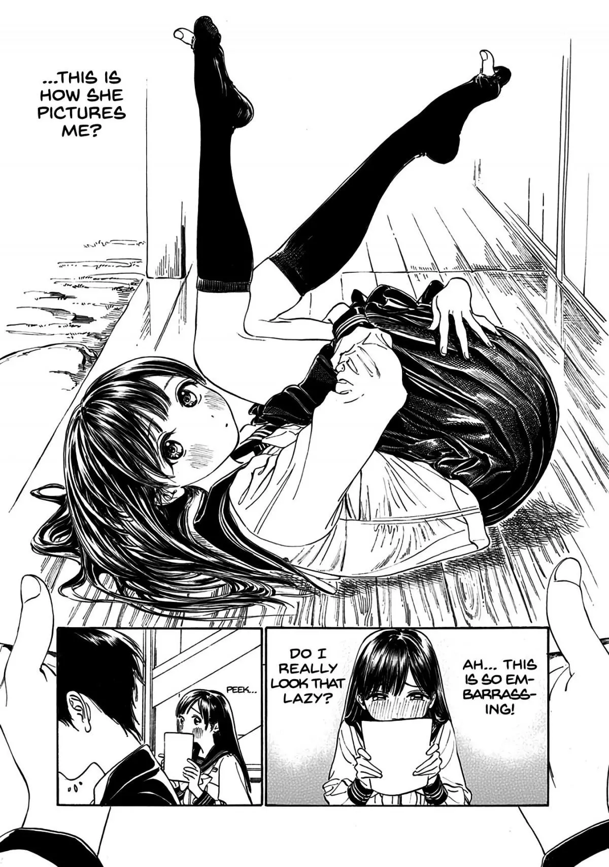 Akebi-chan's Sailor Uniform Chapter 13.1 page 9