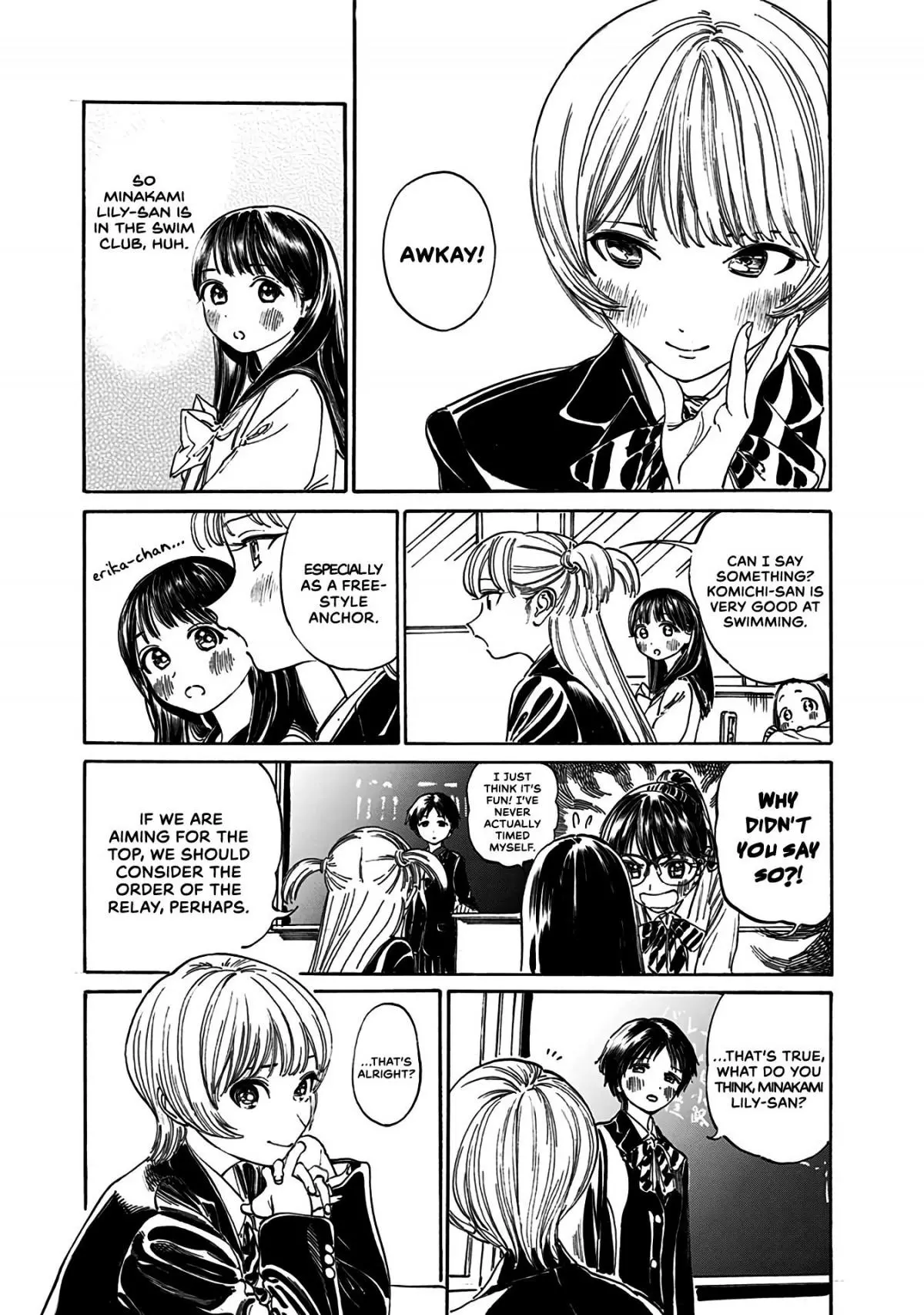 Akebi-chan's Sailor Uniform Chapter 14 page 10
