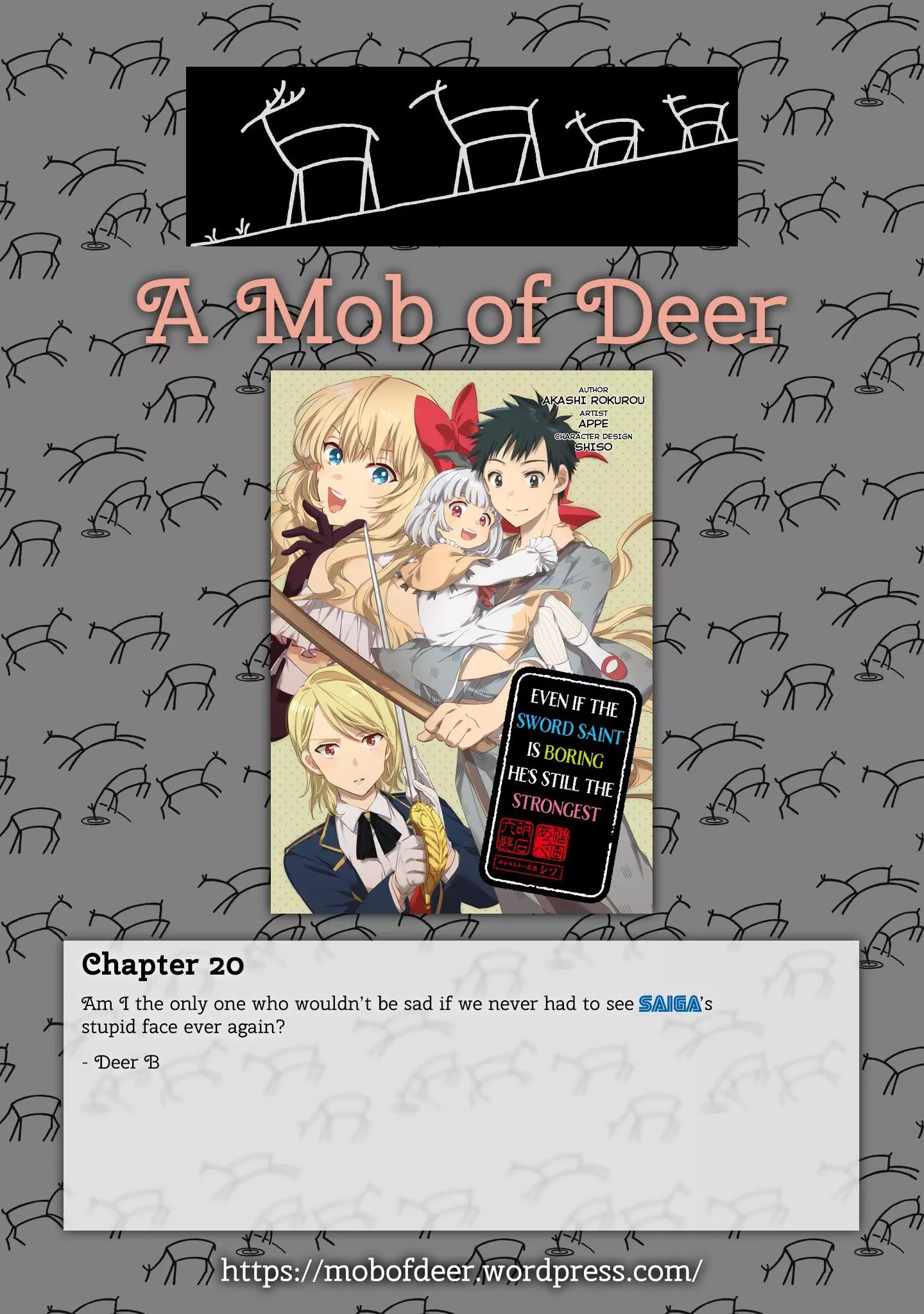 Jimina Ken Sei Wa Sore Demo Saikyoudesu Chapter 20 page 1