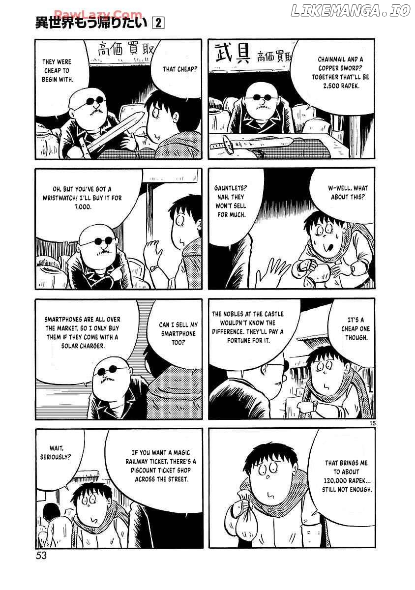 Isekai Mou Kaeritai Chapter 22 page 8