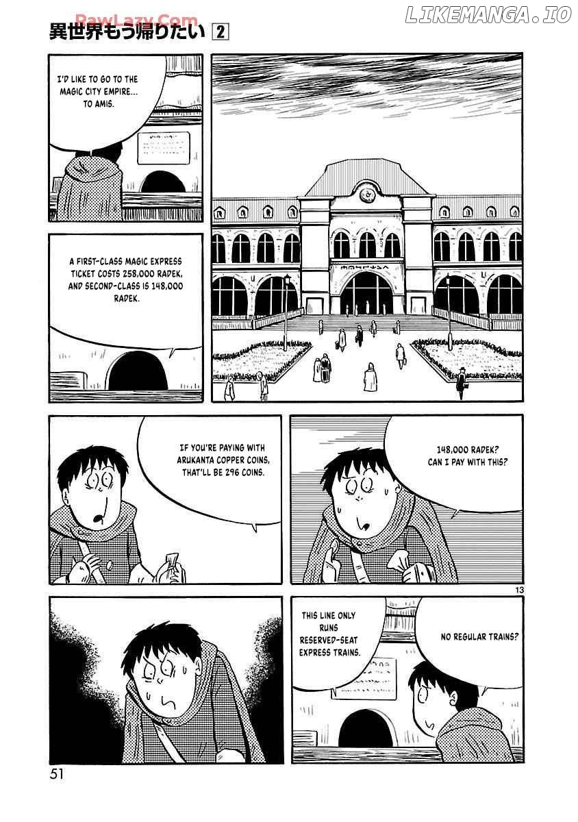 Isekai Mou Kaeritai Chapter 22 page 6