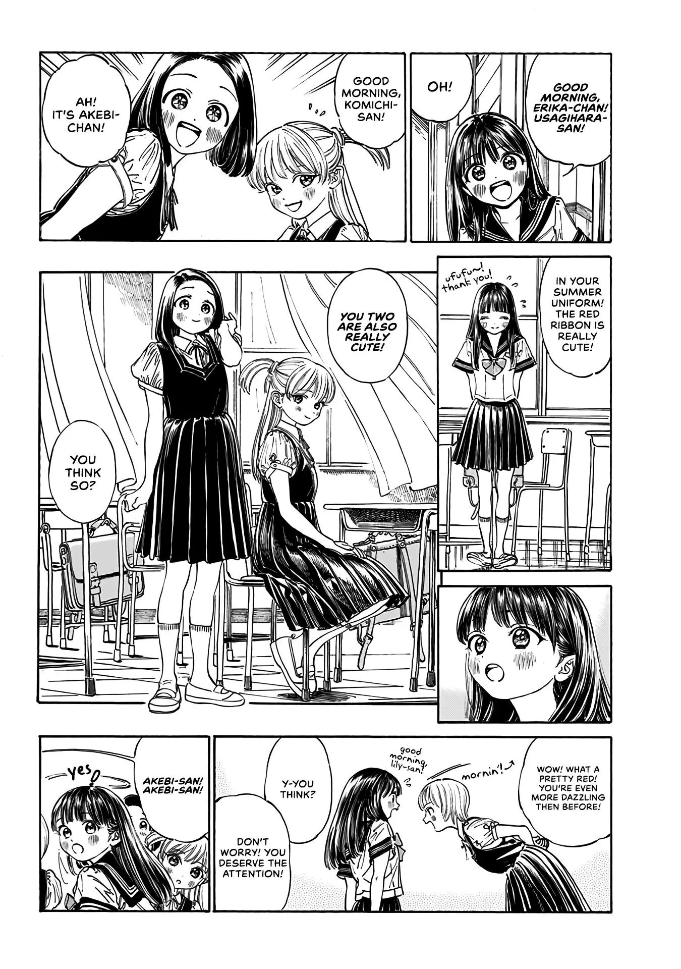Akebi-chan's Sailor Uniform Chapter 18 page 2