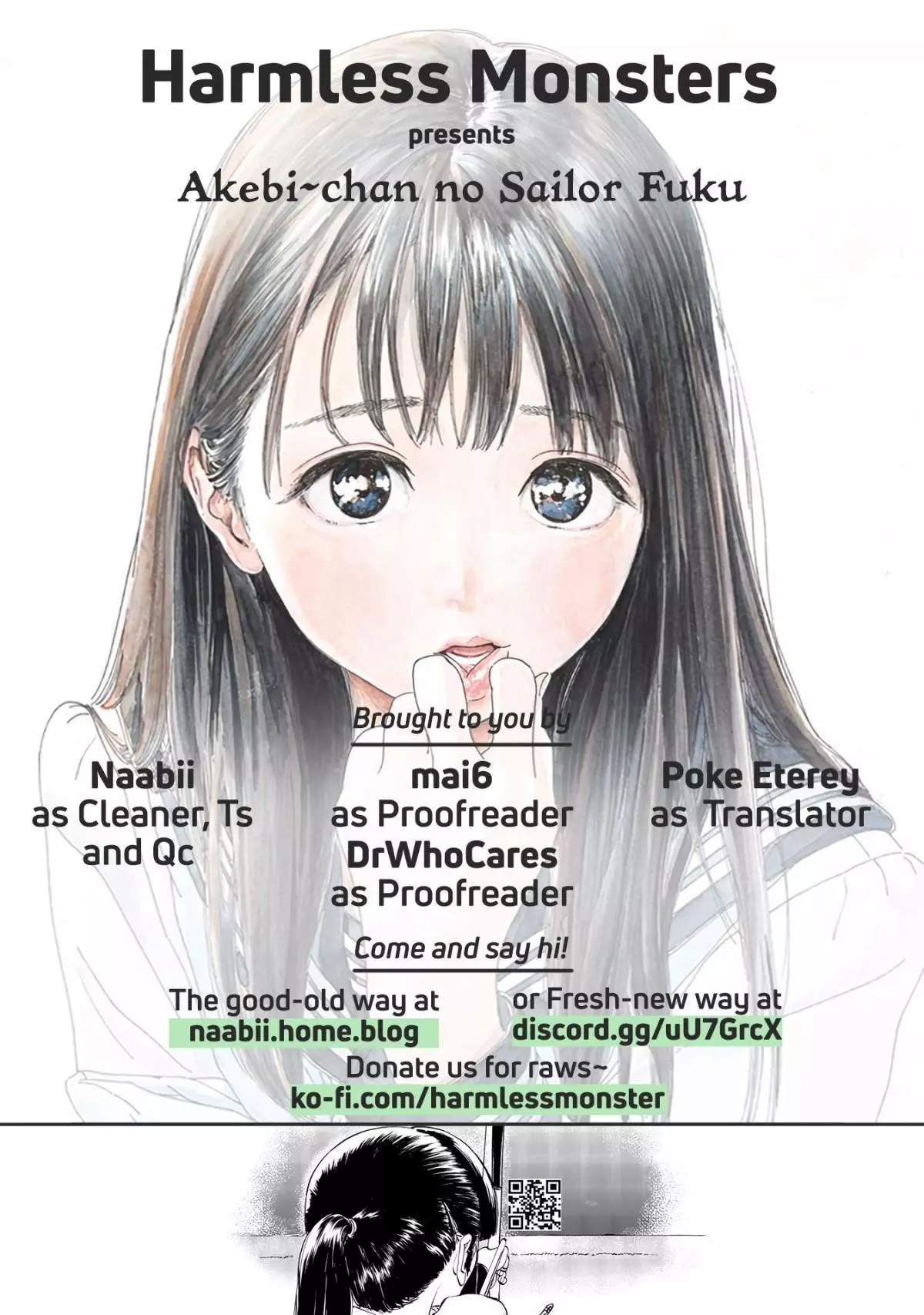 Akebi-chan's Sailor Uniform Chapter 19.5 page 9