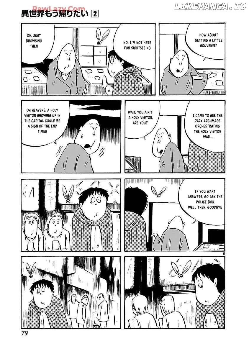 Isekai Mou Kaeritai Chapter 25 page 6