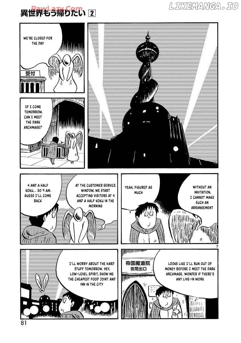 Isekai Mou Kaeritai Chapter 25 page 8