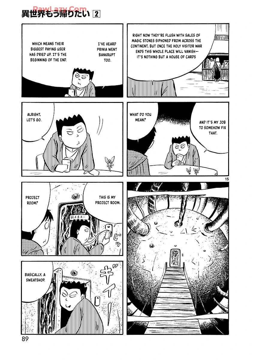 Isekai Mou Kaeritai Chapter 26 page 8