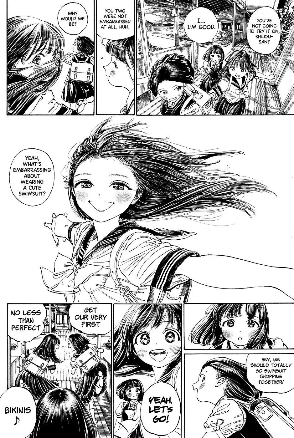 Akebi-chan's Sailor Uniform Chapter 19.6 page 8