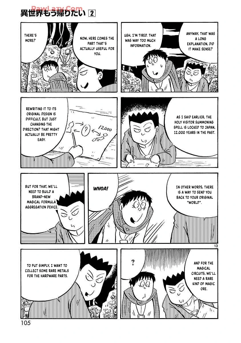 Isekai Mou Kaeritai Chapter 28 page 6