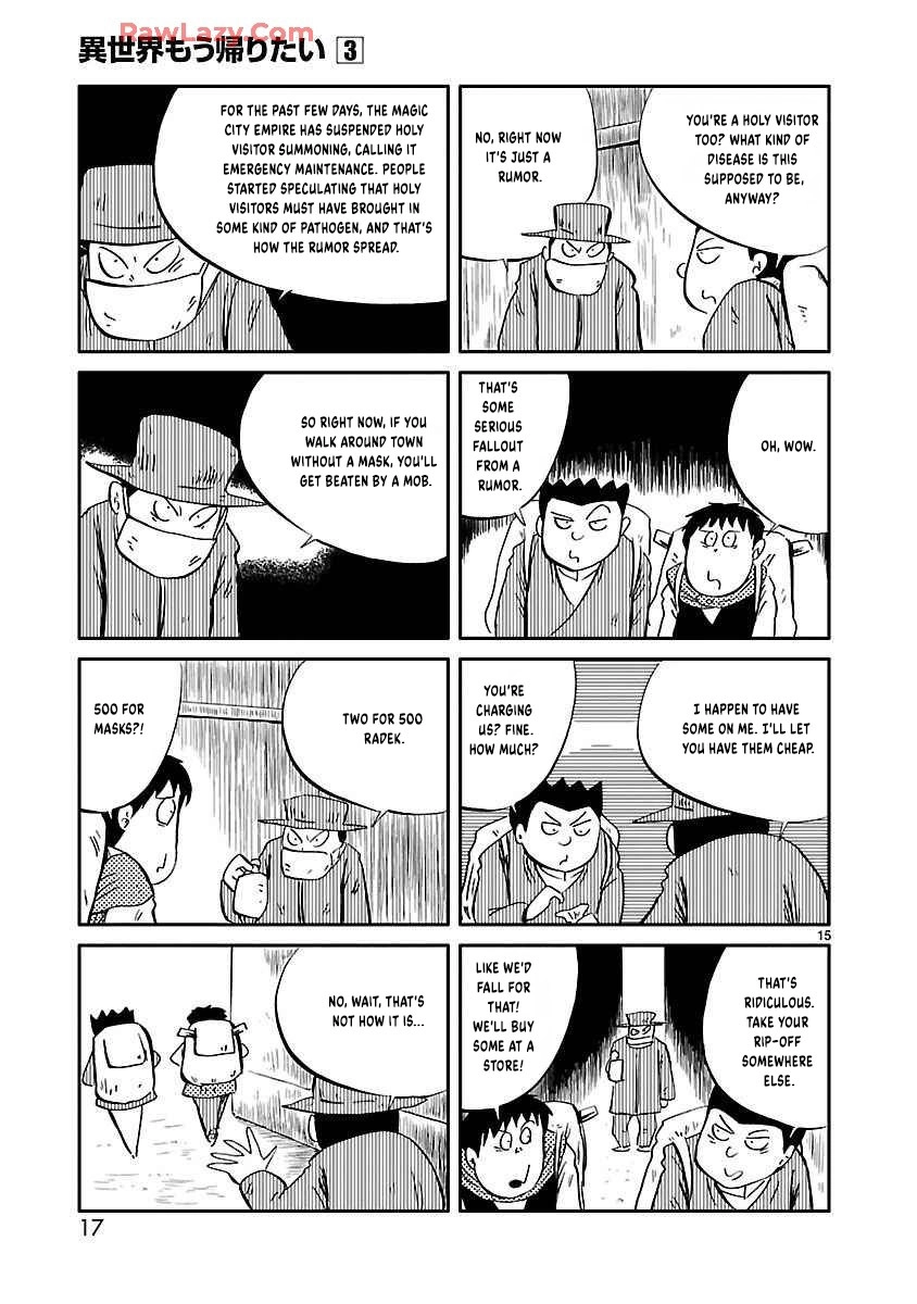 Isekai Mou Kaeritai Chapter 34 page 8