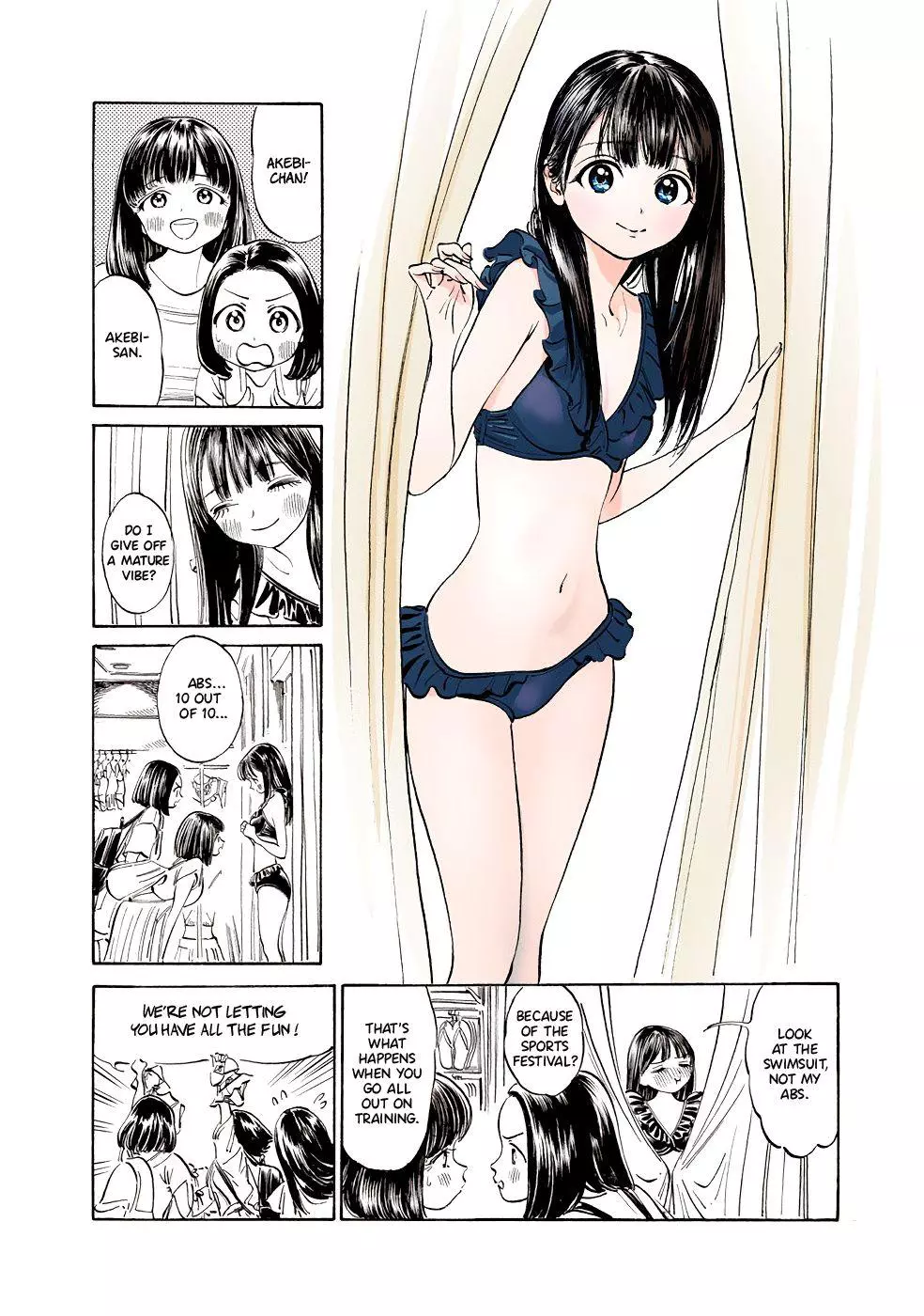 Akebi-chan's Sailor Uniform Chapter 24 page 2
