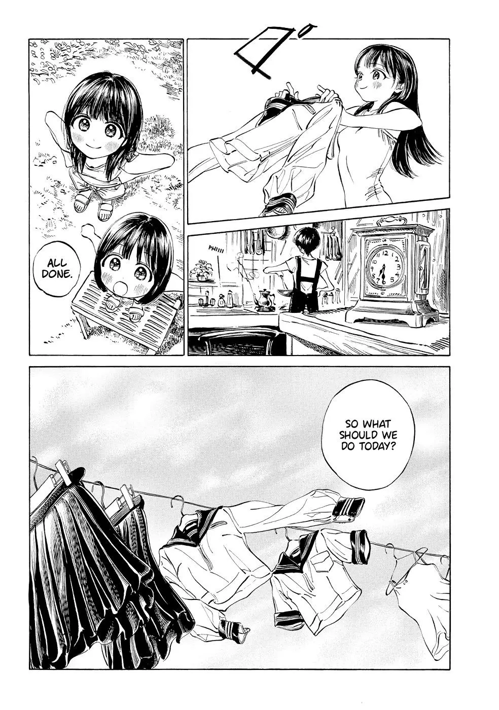 Akebi-chan's Sailor Uniform Chapter 28 page 6