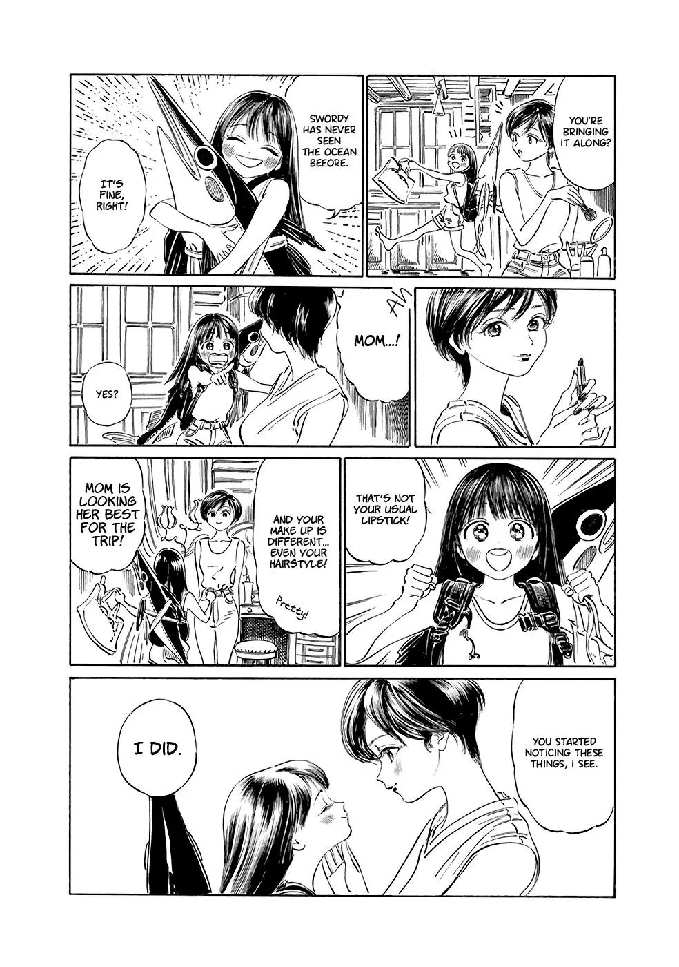 Akebi-chan's Sailor Uniform Chapter 30 page 4