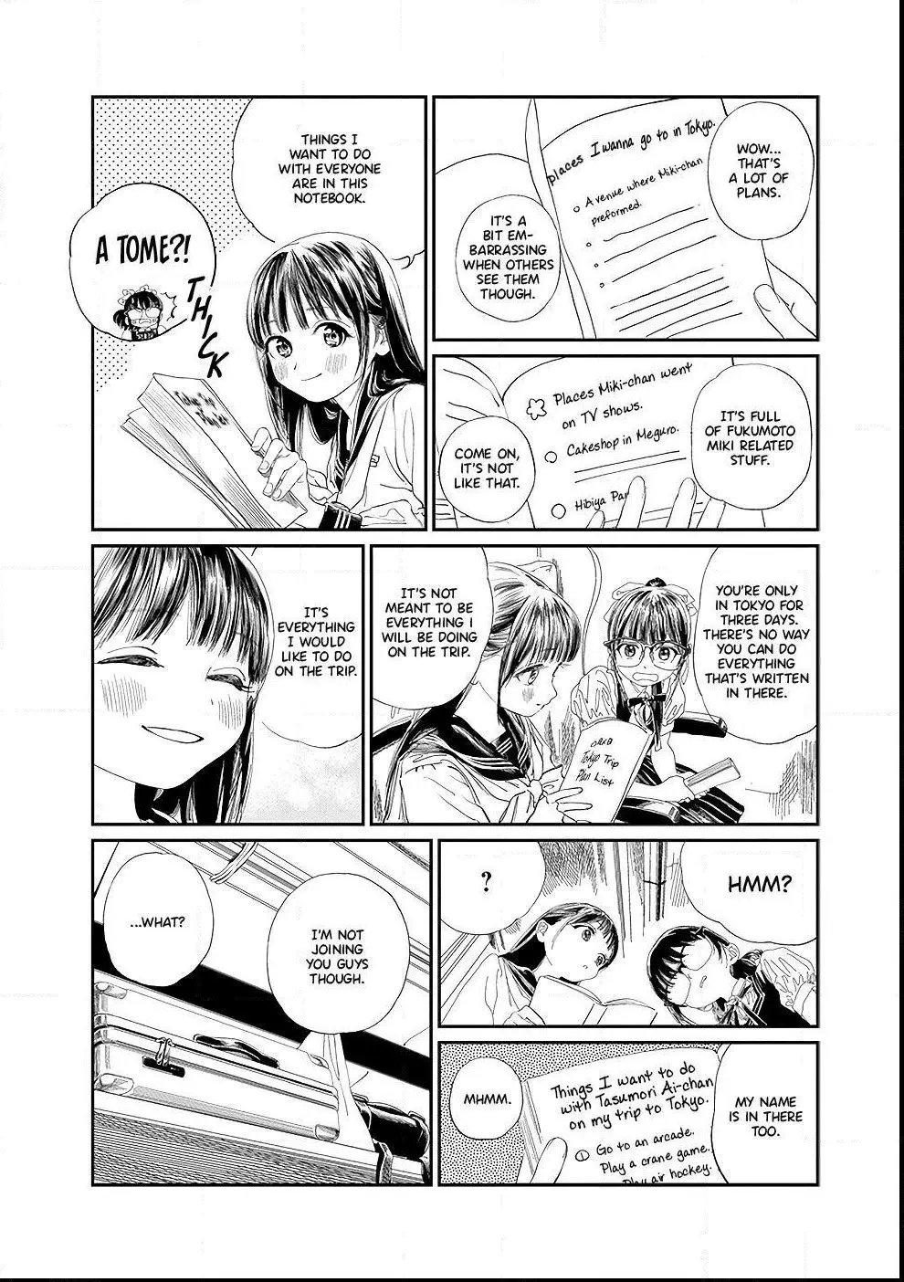 Akebi-chan's Sailor Uniform Chapter 34 page 12