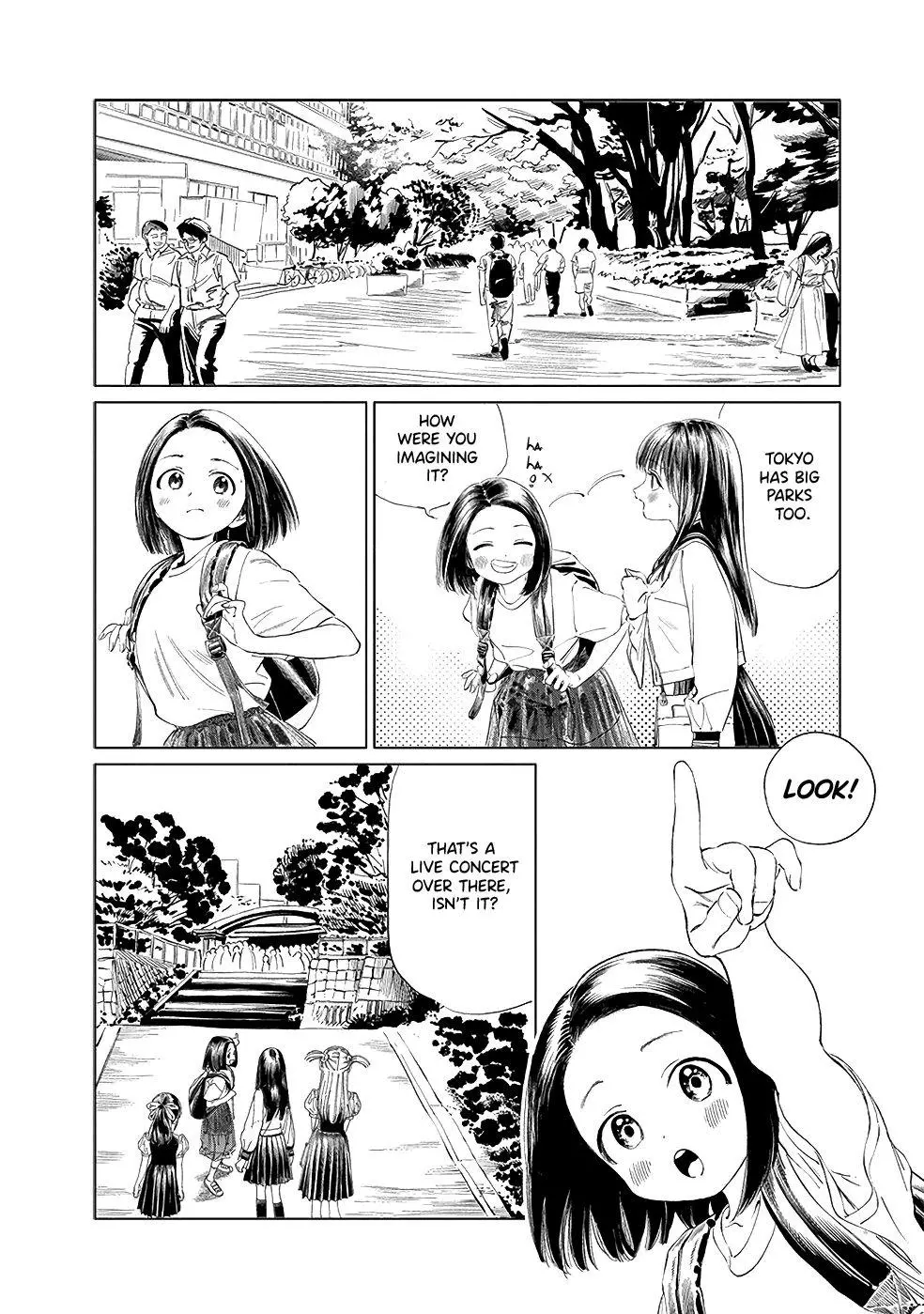 Akebi-chan's Sailor Uniform Chapter 36 page 5