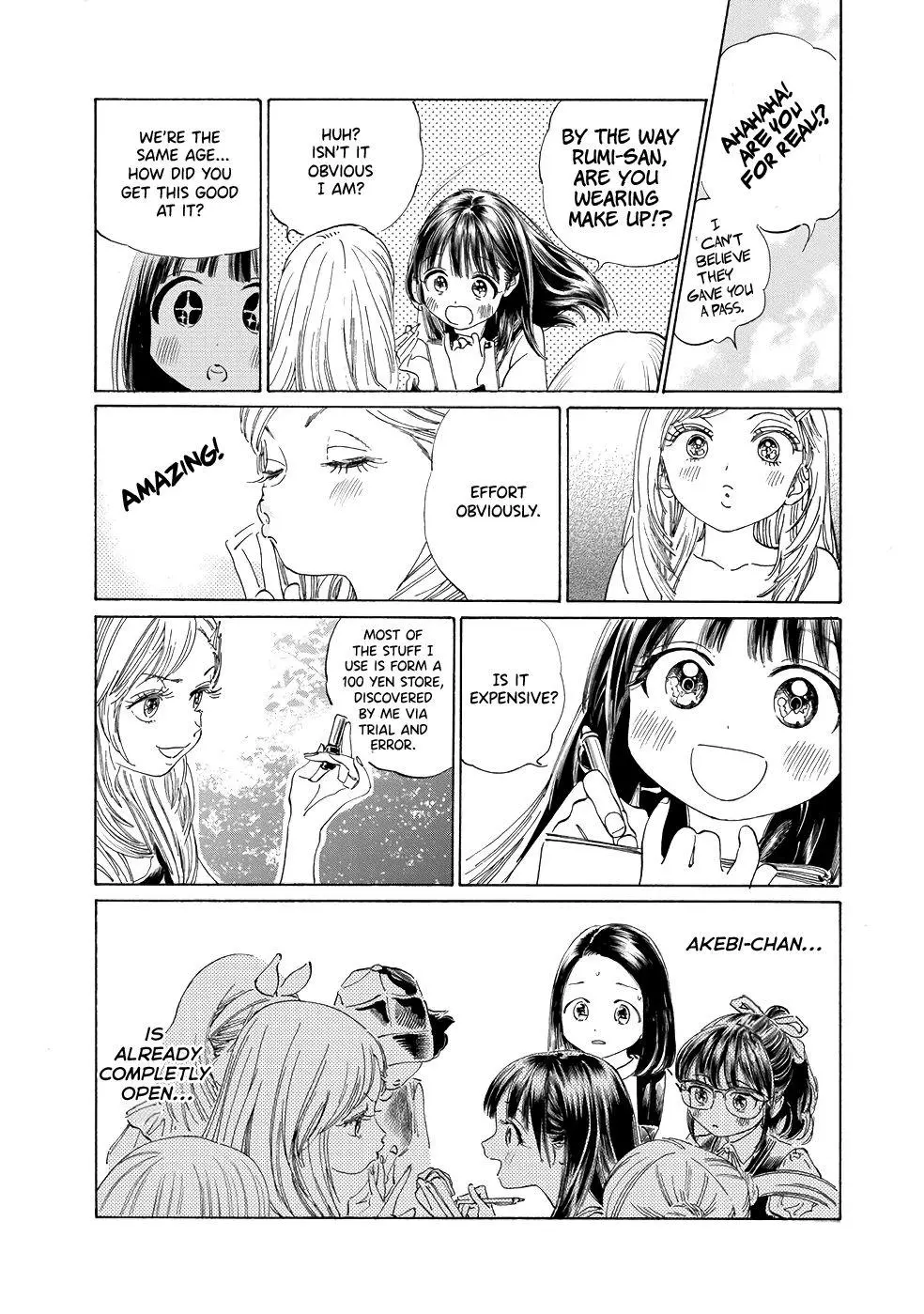 Akebi-chan's Sailor Uniform Chapter 36 page 11