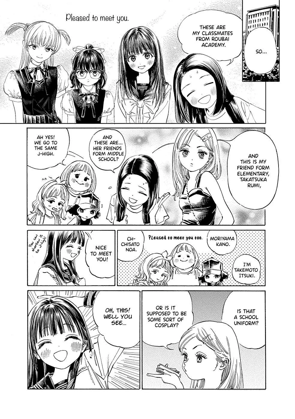 Akebi-chan's Sailor Uniform Chapter 36 page 10