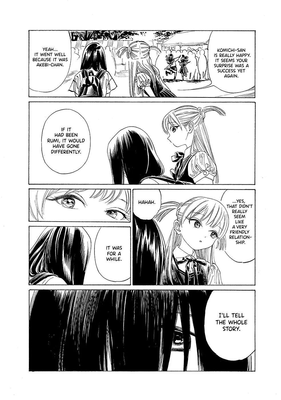 Akebi-chan's Sailor Uniform Chapter 36 page 28
