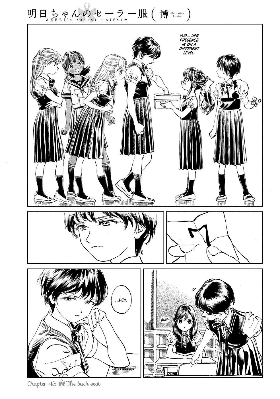 Akebi-chan's Sailor Uniform Chapter 45 page 1