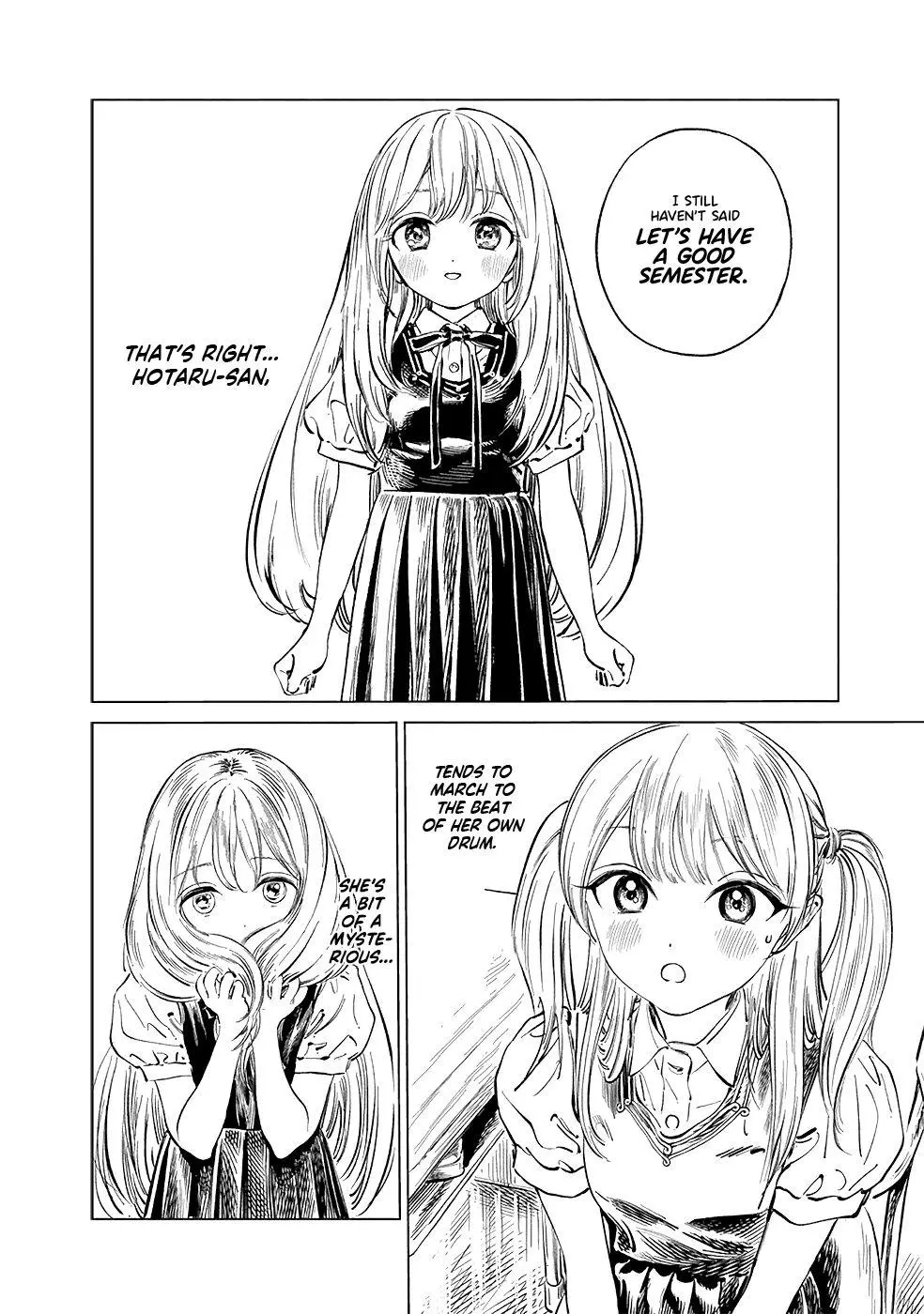 Akebi-chan's Sailor Uniform Chapter 46 page 6