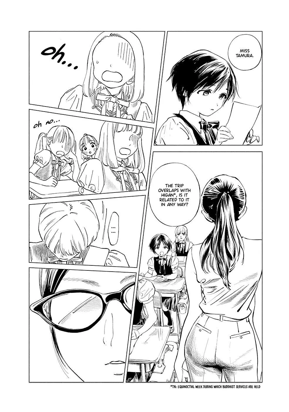 Akebi-chan's Sailor Uniform Chapter 47 page 12