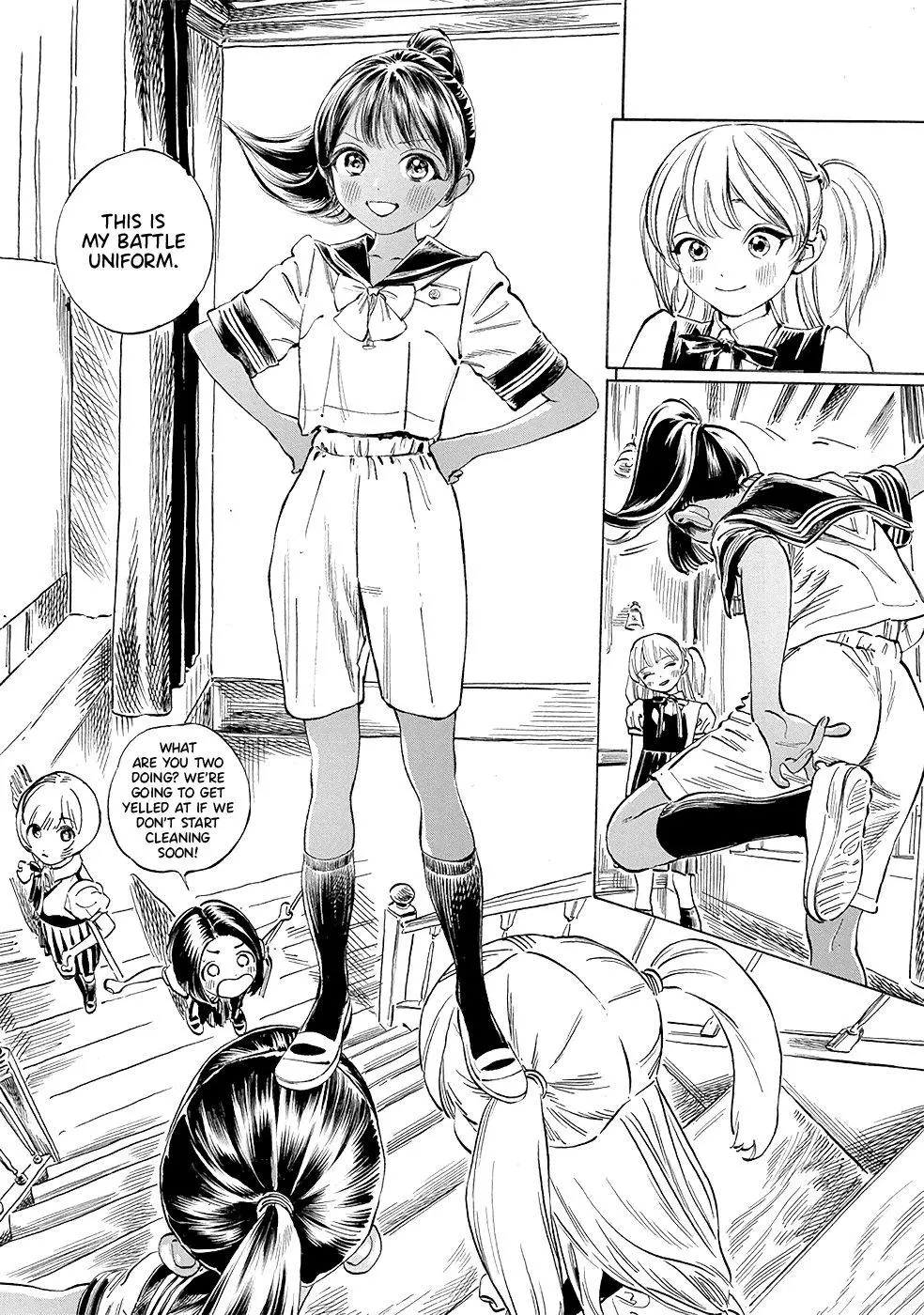 Akebi-chan's Sailor Uniform Chapter 47 page 9
