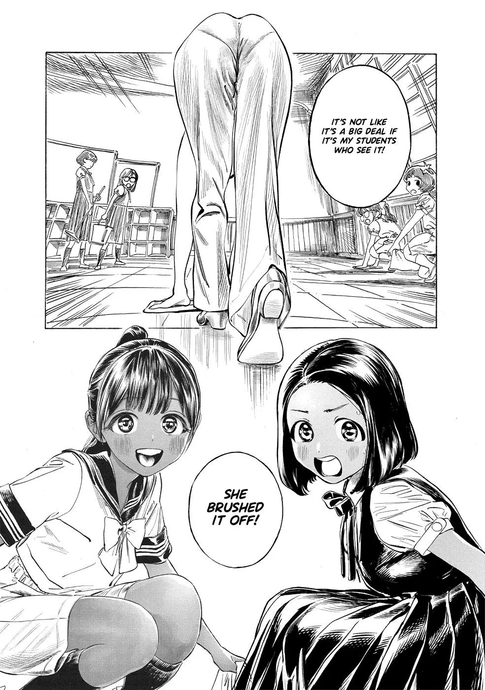 Akebi-chan's Sailor Uniform Chapter 48 page 9
