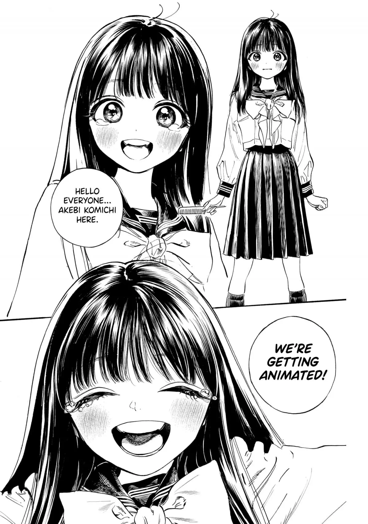 Akebi-chan's Sailor Uniform Chapter 50.7 page 2