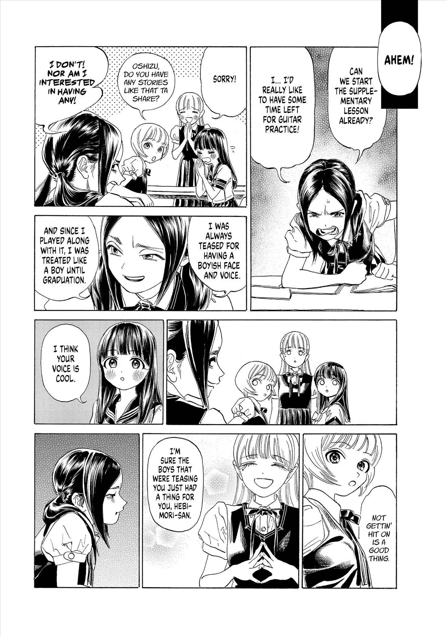 Akebi-chan's Sailor Uniform Chapter 53 page 6