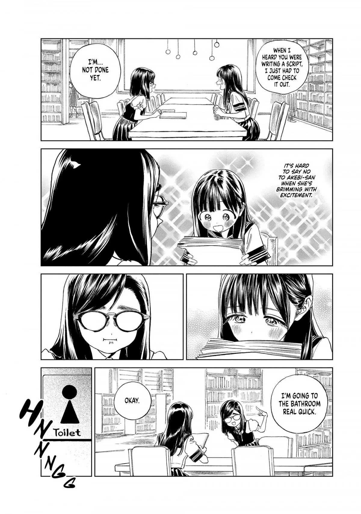 Akebi-chan's Sailor Uniform Chapter 55 page 4