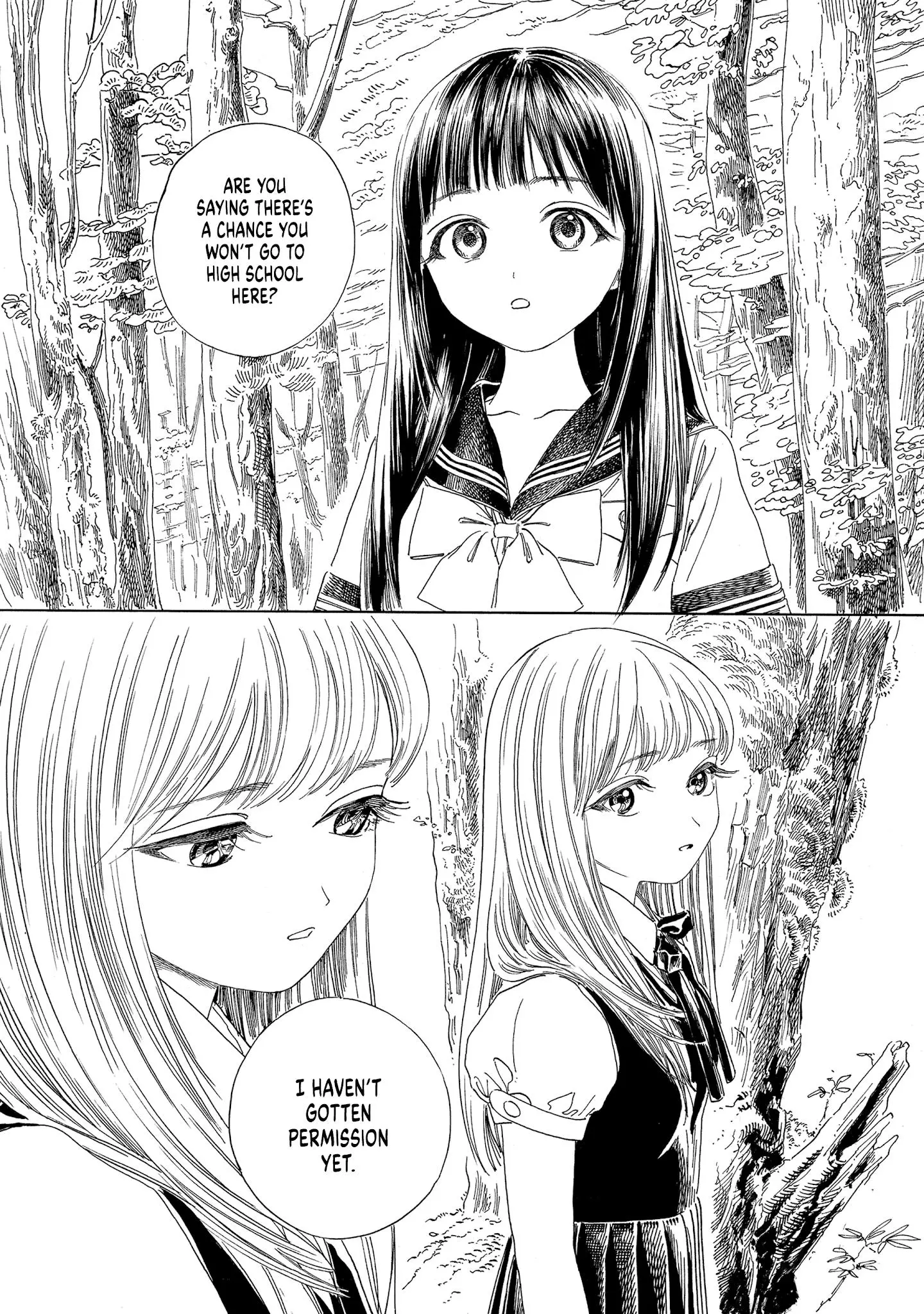 Akebi-chan's Sailor Uniform Chapter 56 page 6