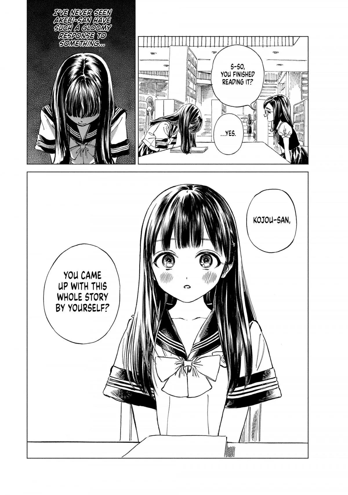 Akebi-chan's Sailor Uniform Chapter 55 page 7