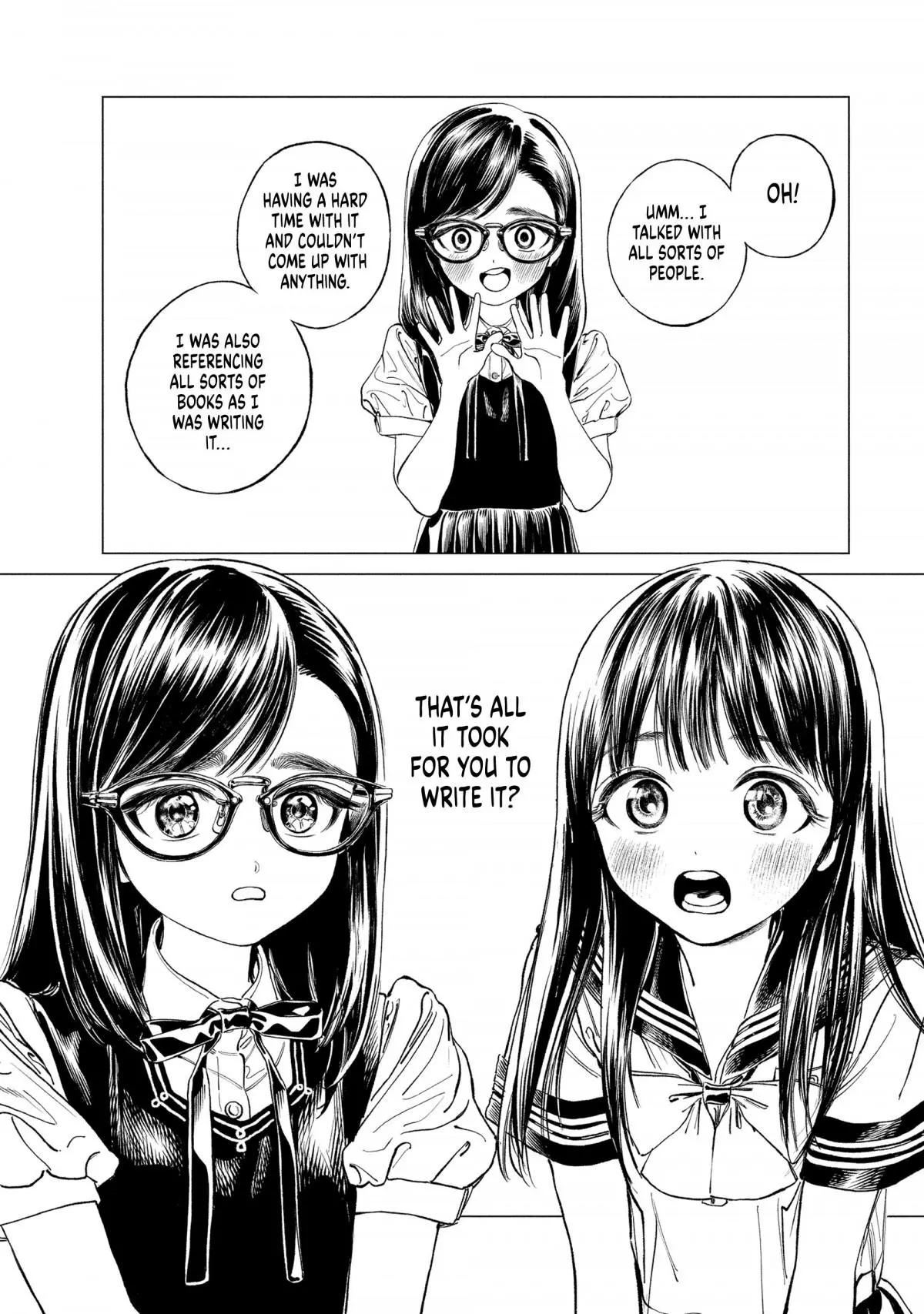 Akebi-chan's Sailor Uniform Chapter 55 page 8