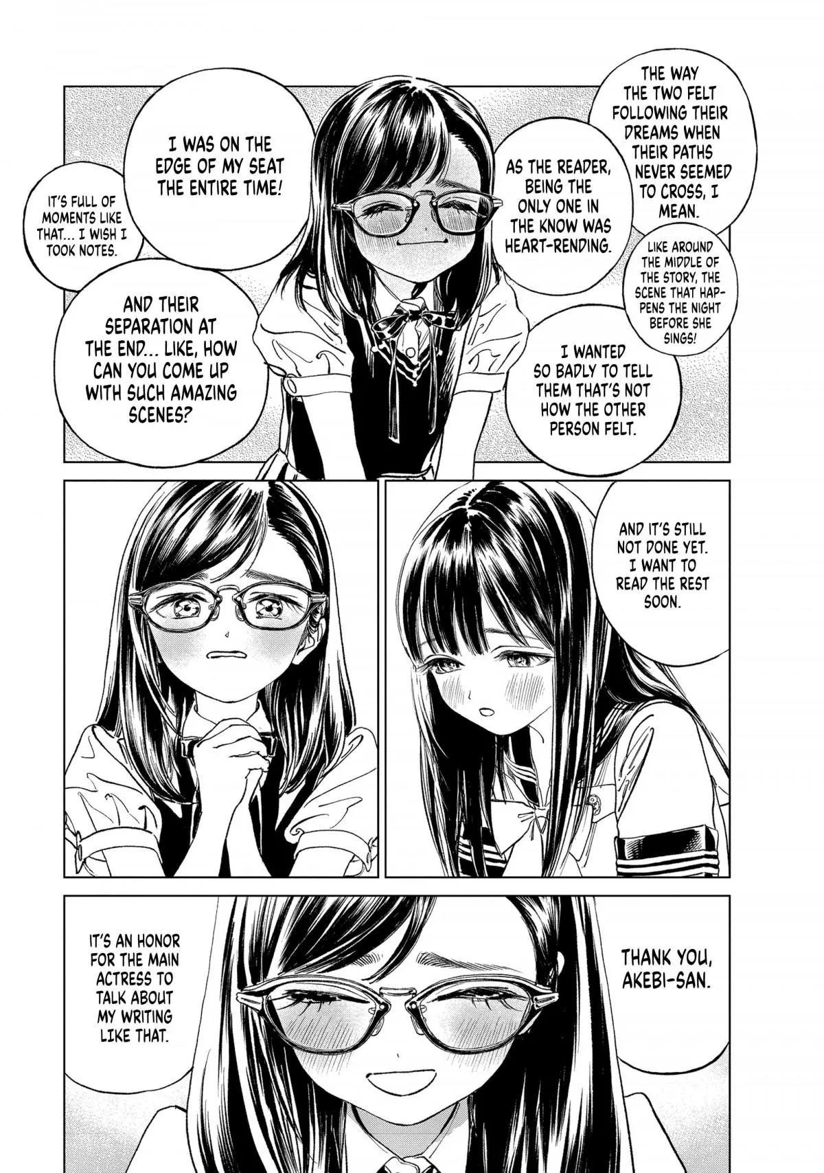 Akebi-chan's Sailor Uniform Chapter 55 page 9